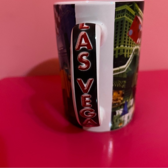 Las Vegas Souvenir Mug - Black and Multicolor - Picture 3 of 4